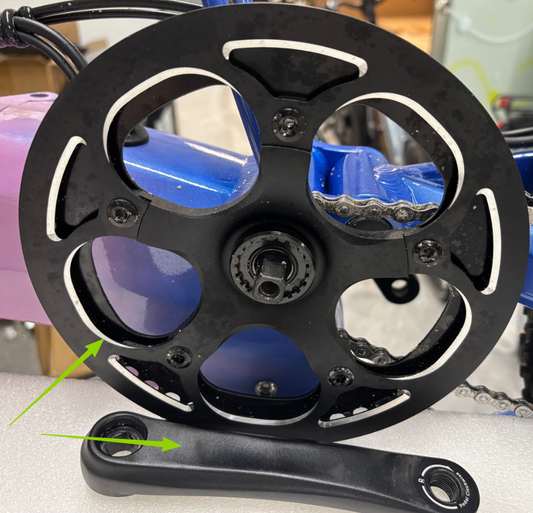 Mars 3.0-crank arm(with chain ring)